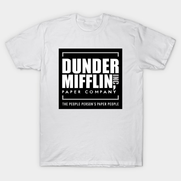 Dunder Mifflin Paper Co T-Shirt by NotoriousMedia